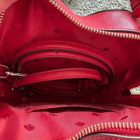 Kate Spade Red Heart-Shaped Bag - Picture 3 of 6